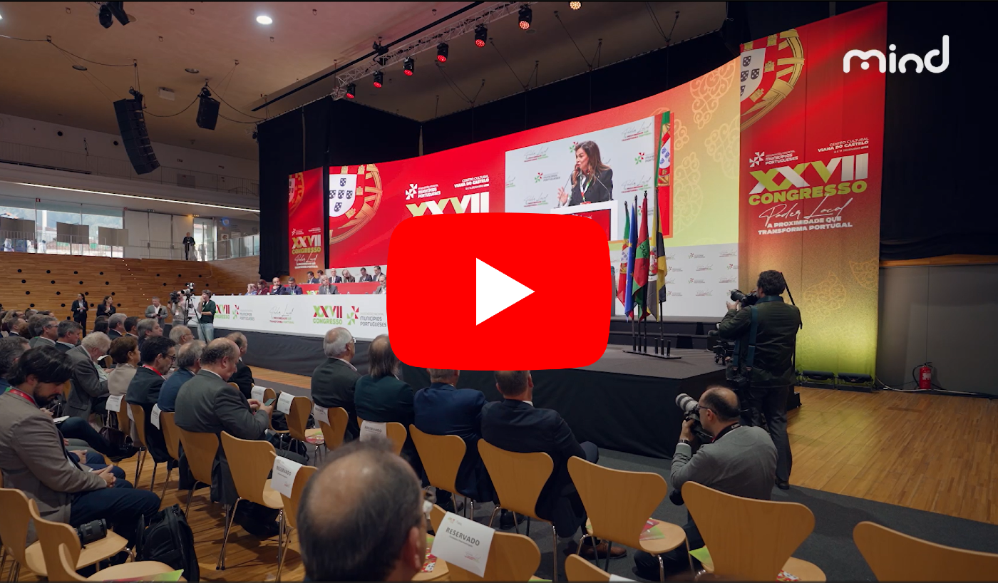 Mind no Congresso da ANMP com testemunhos dos presidentes de Almada e Oeiras